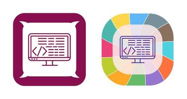 Coding Vector Icon
