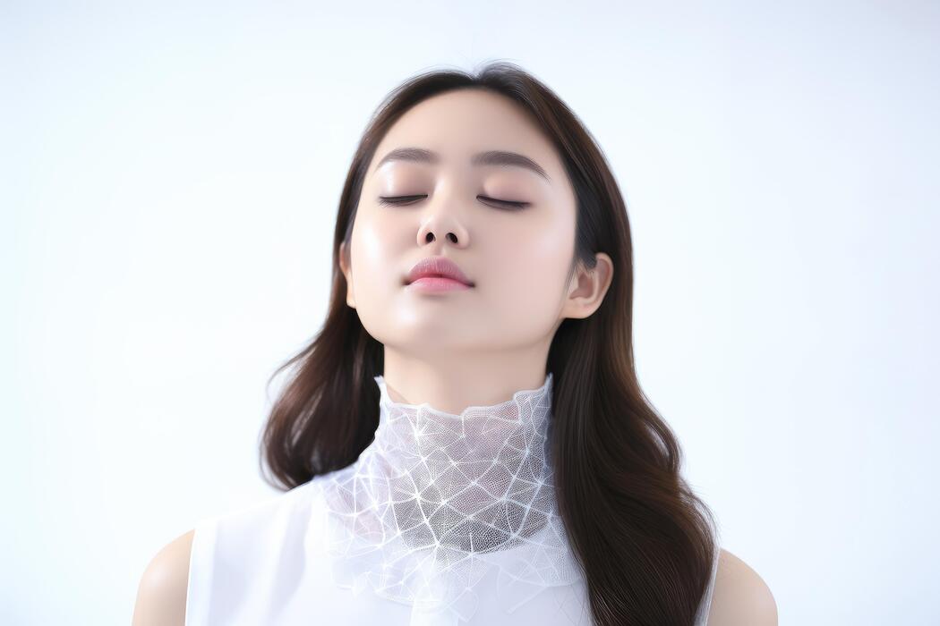 chinese collar with bow tie
