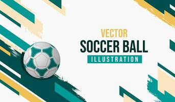 Soccer background design soccer ball vector illustration football design