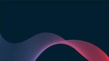 Colorful abstract line stripe wave background design vector