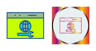 Unique Web Support Vector Icon
