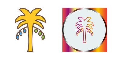 Coconut trees Vector Icon