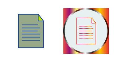 Sheet Vector Icon