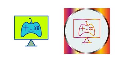 Unique Online Games Vector Icon