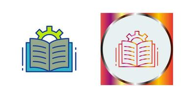 Open Book Vector Icon