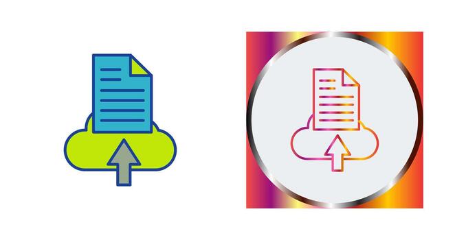 File Upload Vector Icon