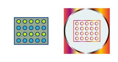 icono de vector de paleta de colores