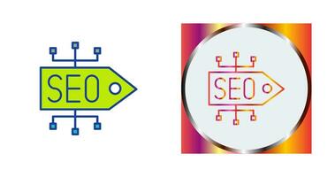 SEO Tag Vector Icon