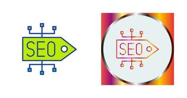 SEO Tag Vector Icon