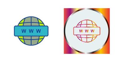 World Wide Web Vector Icon