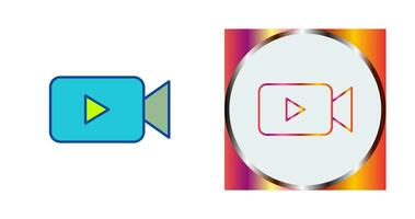 Unique Video Vector Icon