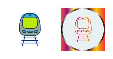 icono de vector de tren