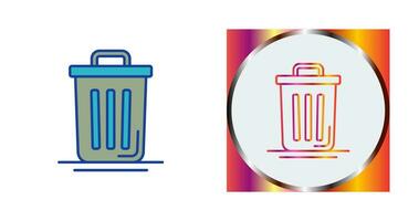 Trash Can Vector Icon