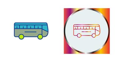 icono de vector de bus