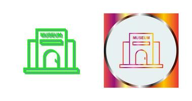 Museum Building Vector Icon