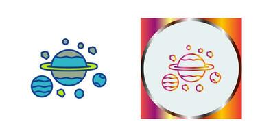 Planets Vector Icon