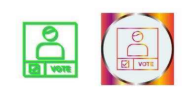 Candidate Banner Vector Icon