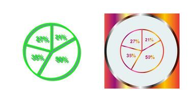 Pie Chart Vector Icon