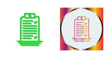 Check List Vector Icon