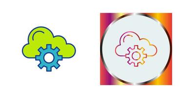 Cloud Computing Vector Icon