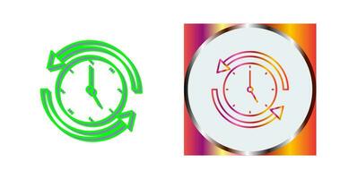 Run Time Vector Icon