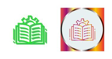 Open Book Vector Icon