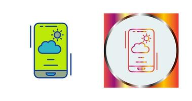 icono de vector de nube