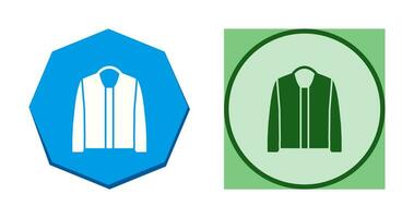 icono de vector de chaqueta