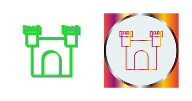 Unique Castle Vector Icon