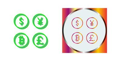 Currency Symbols Vector Icon