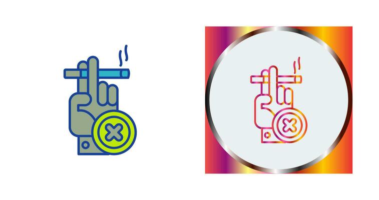 Quit Smoking Vector Icon