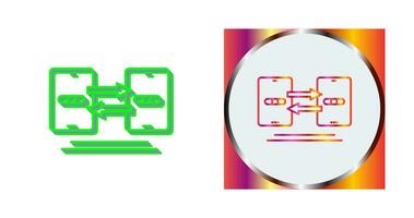 Data Synchronization Vector Icon
