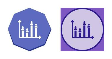 Candidate Graph Vector Icon