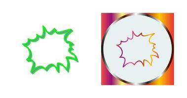 Unique Explosion Vector Icon
