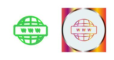 World Wide Web Vector Icon