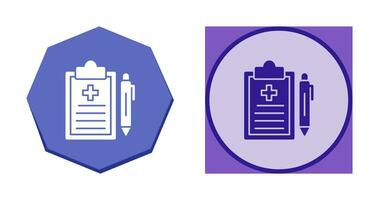 Medical Record Vector Icon