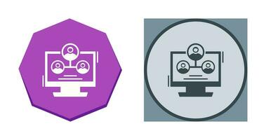 Hierarchy Structure Vector Icon
