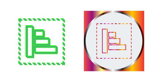 Object Alignment Vector Icon