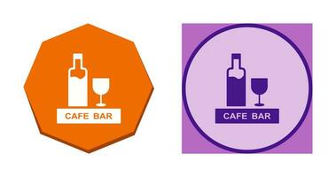 Unique Drinks Cafe Vector Icon