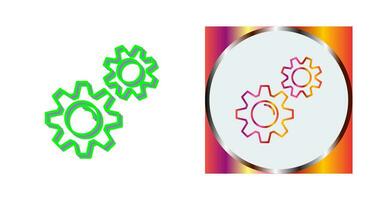 Gears Vector Icon