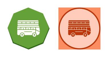 Double Bus Vector Icon