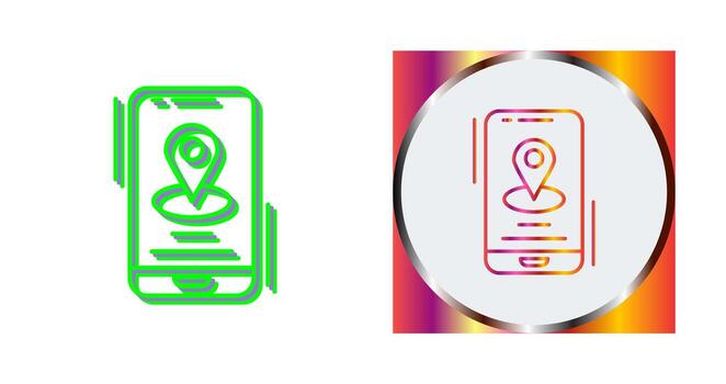 icono de vector de mapa