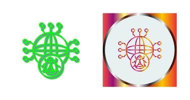 Global Malware Vector Icon
