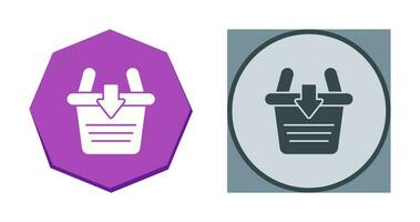 Add To Basket Vector Icon