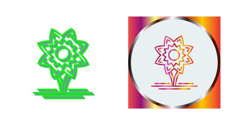 Daffodil Vector Icon