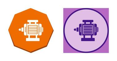 icono de vector de motor eléctrico