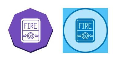 Fire Button Vector Icon