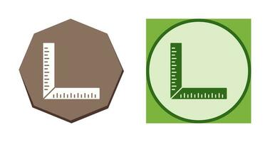 square Ruler Vector Icon