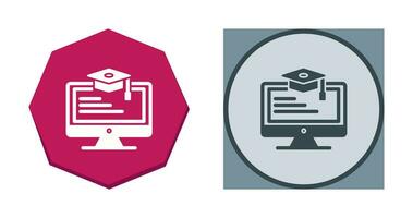 Online Learning Vector Icon