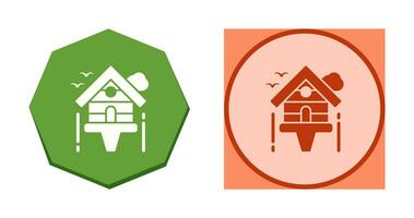 Birdhouse Vector Icon